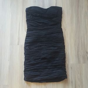 Black straples dress